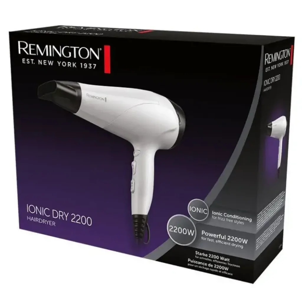 Фен REMINGTON D3194 Ionic Dry 2200 w/o diffuser UA