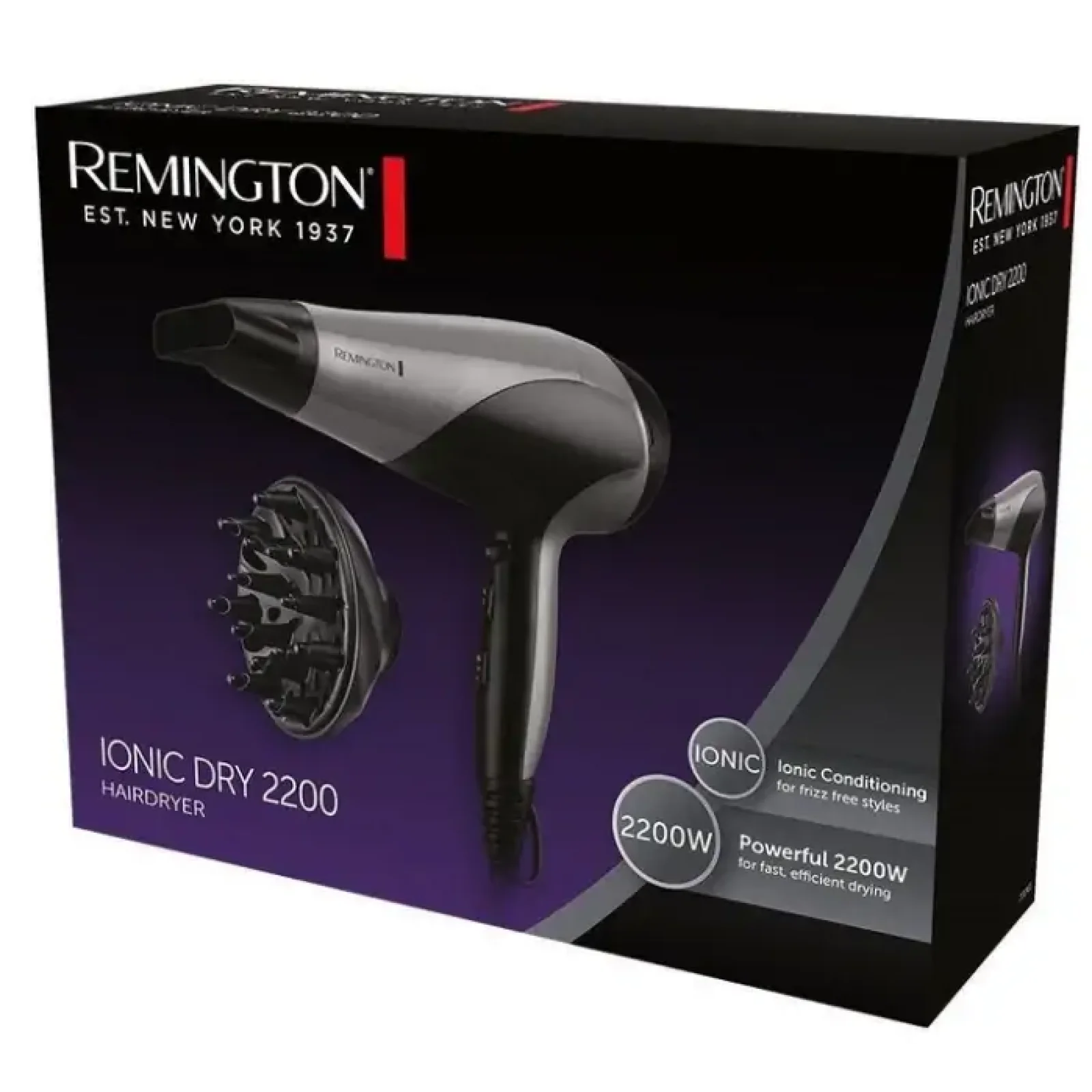 Фен REMINGTON D3190S Ionic Dry 2200 UA