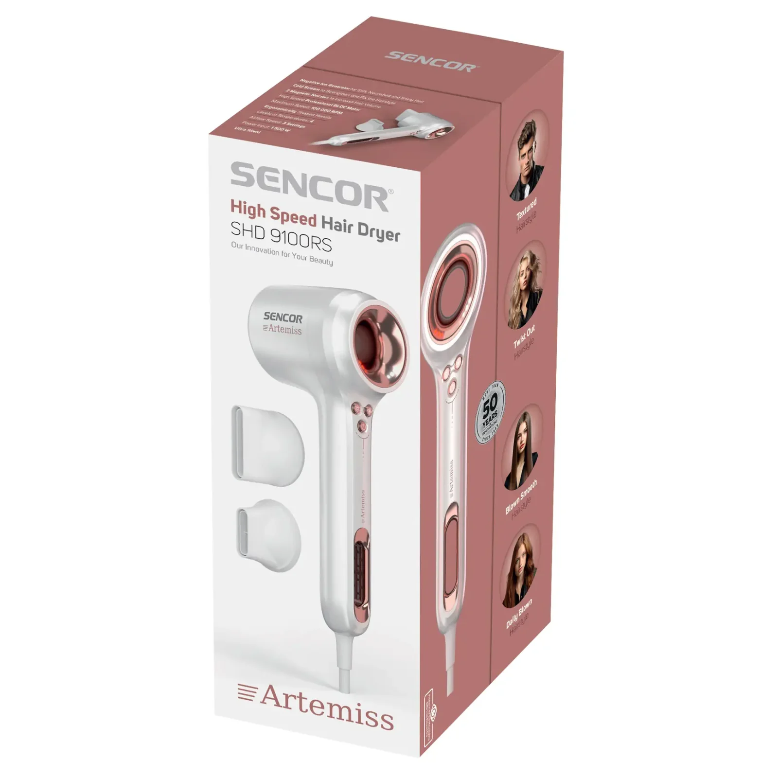 Фен SENCOR SHD 9100RS UA