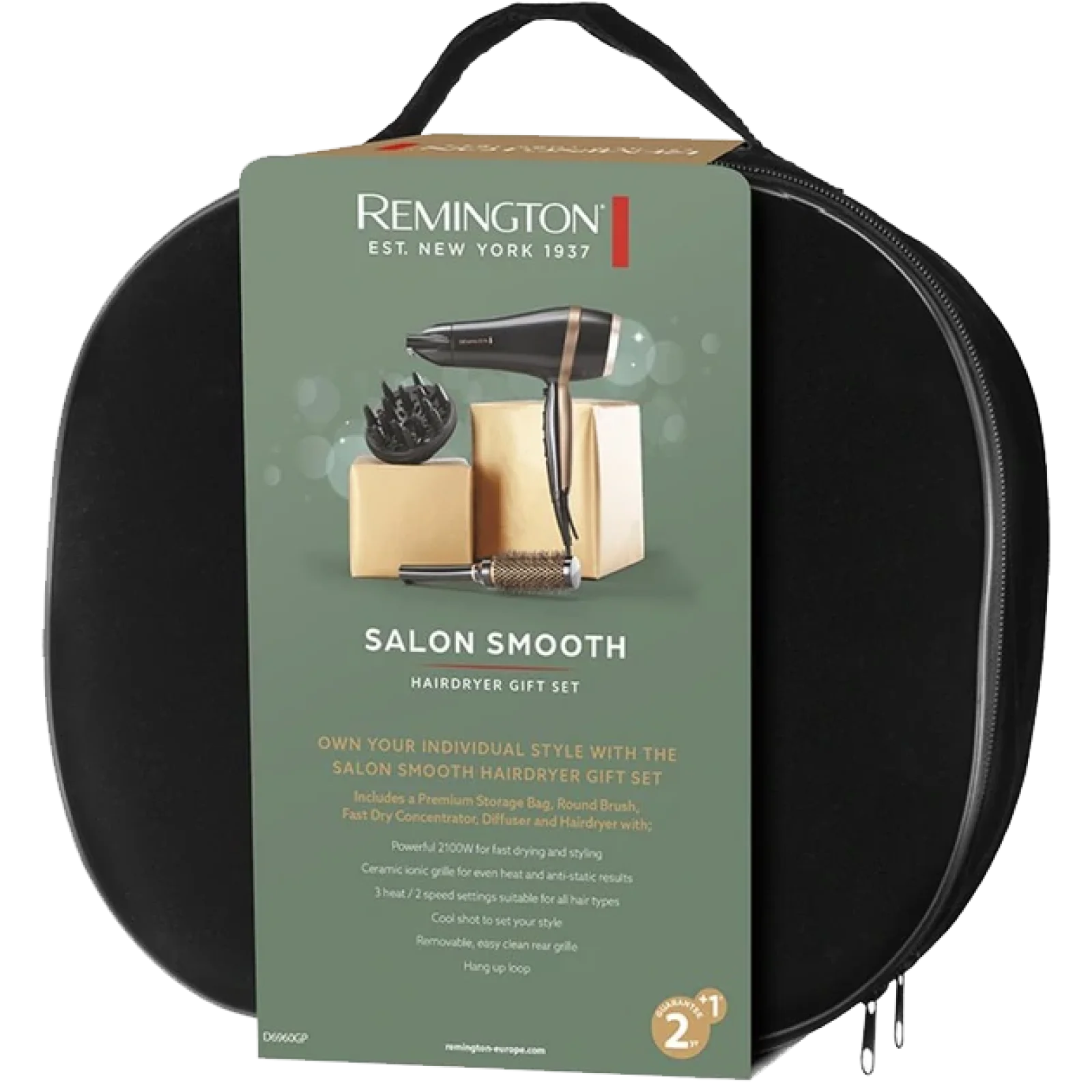 Фен Remington Salon Smooth D6960GP UA