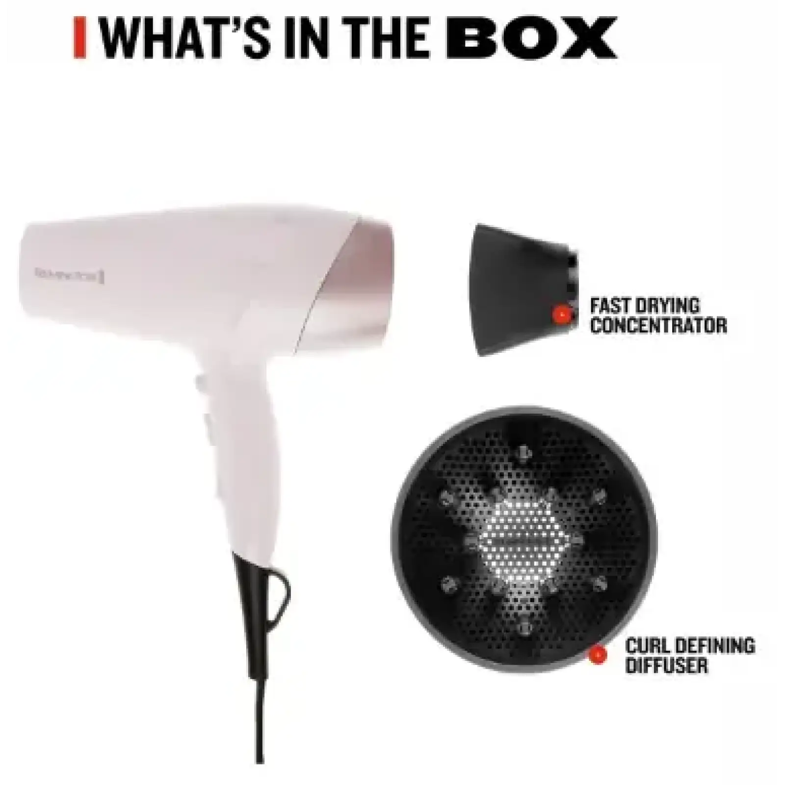 Фен Remington D4807E51 Almond Allure Hair Dryer UA