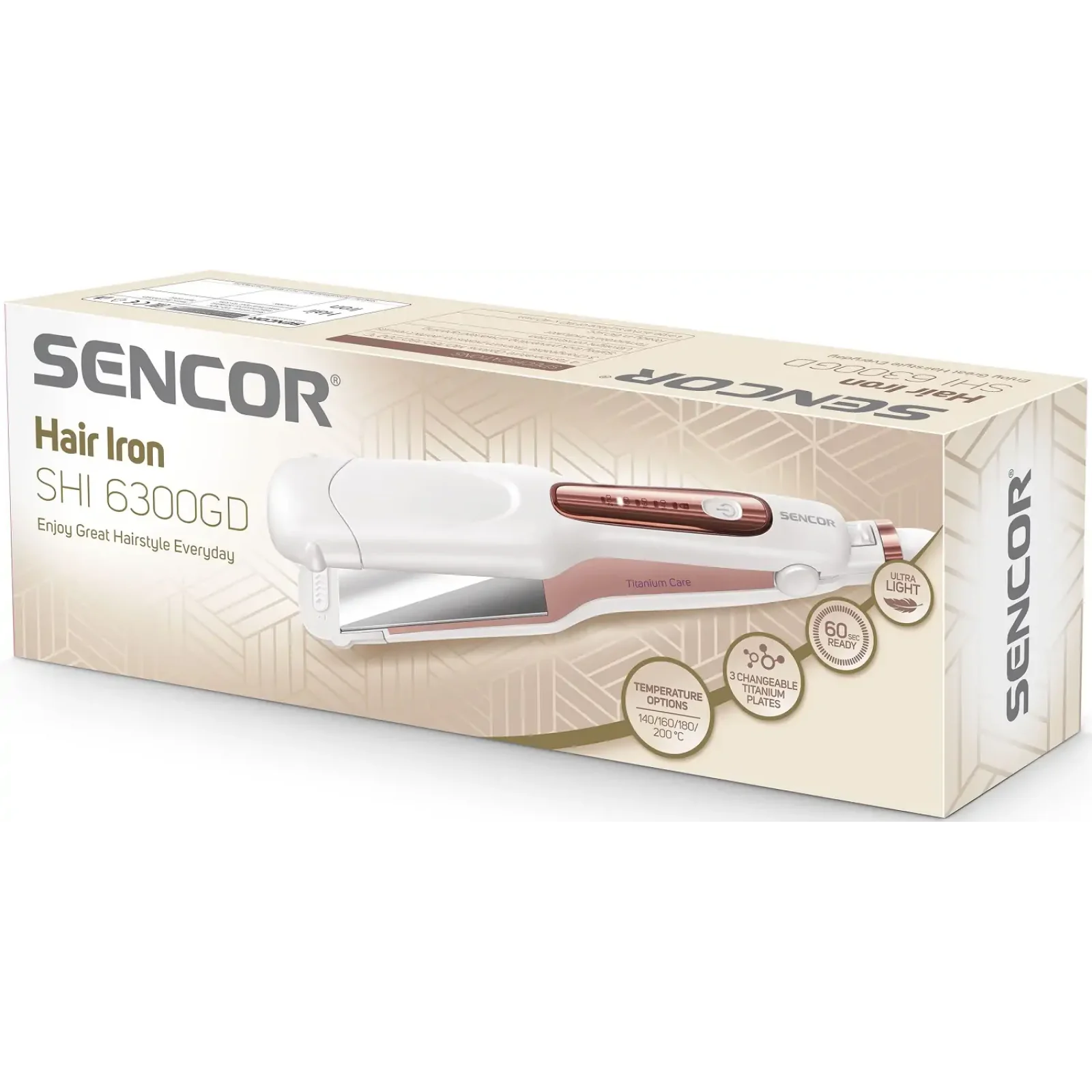 Випрямлячі для волосся SENCOR SHI 6300GD UA