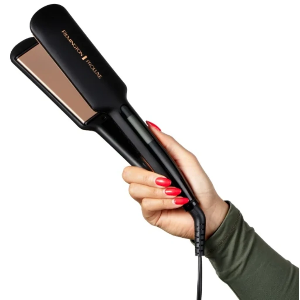 Випрямляч волосся Remington S9150B PROluxe Midnight Wide Plate Straightener UA
