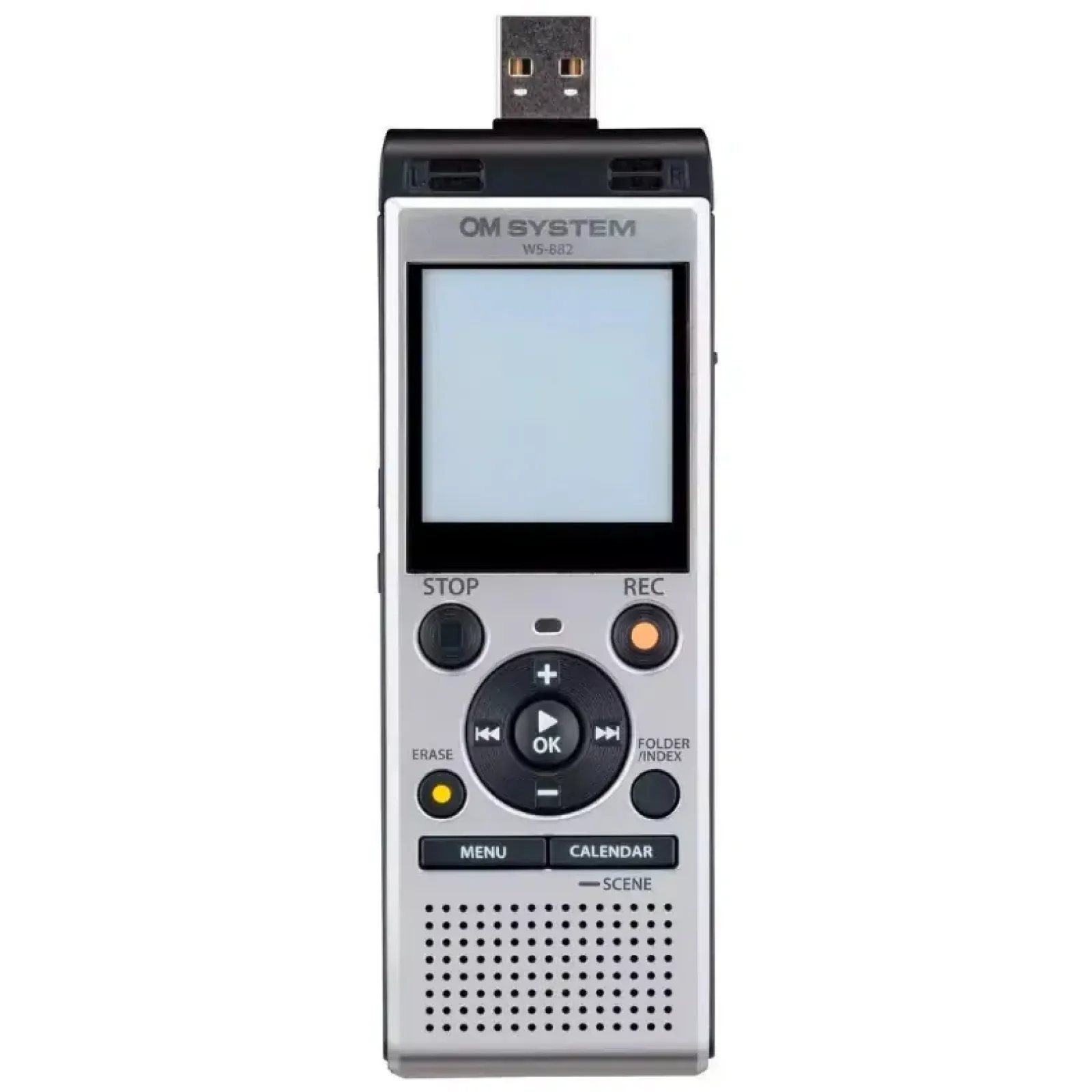 Диктофон цифровой OLYMPUS OM SYSTEM WS-882 Silver (4GB) UA