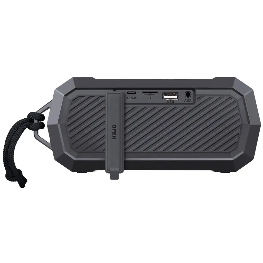 Портативная акустика DEFENDER (65039) Octagon 5Вт, FM/microSD/USB/TWS, black UA