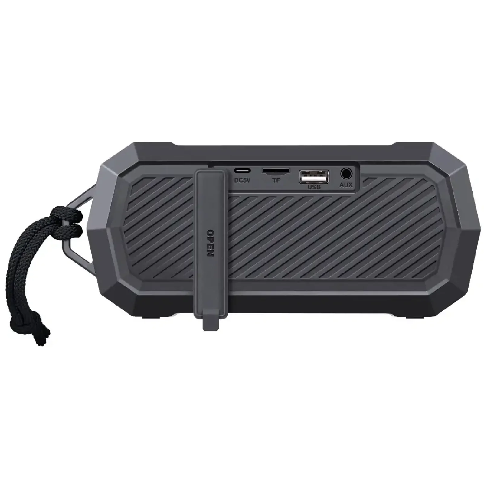 Портативна акустика DEFENDER (65039) Octagon 5Вт, FM/microSD/USB/TWS, чорний UA