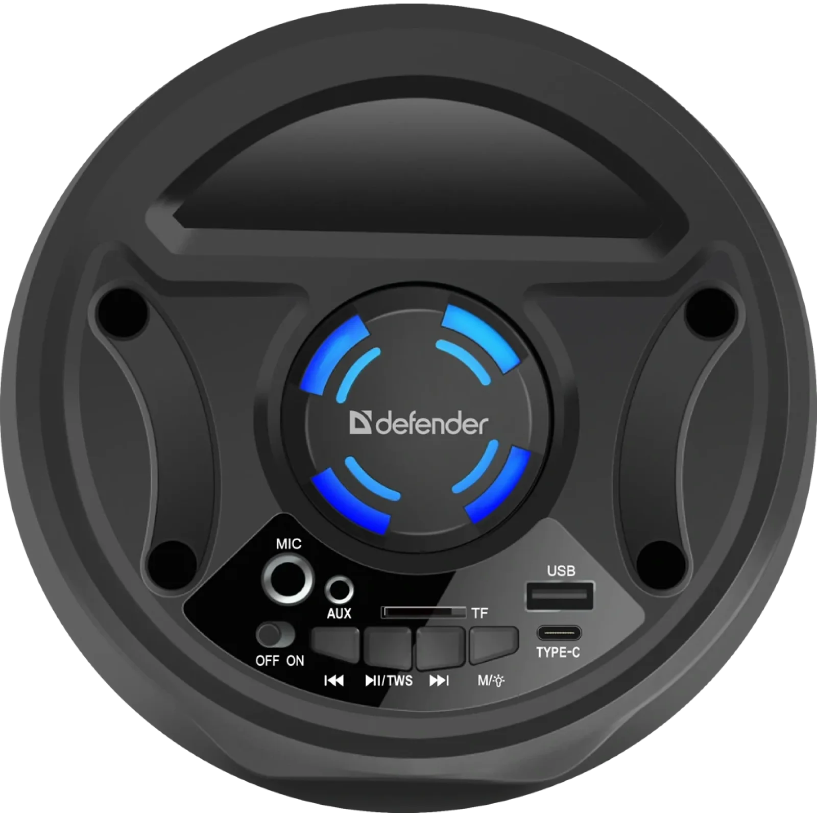 Портативна акустика Defender G70 12Вт, Black (65171) UA