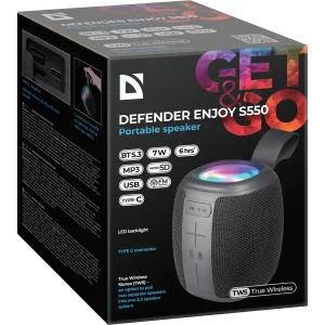 Портативна акустика Defender Enjoy S550 Black (65553) UA