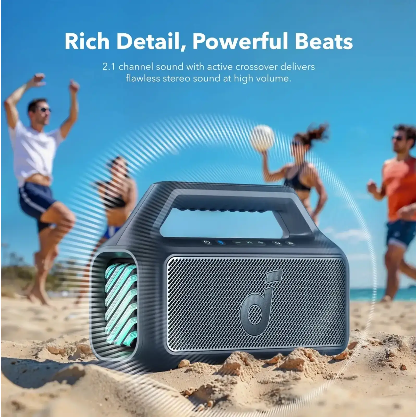 Портативна акустика Anker SoundCore Boom 2 Blue UA