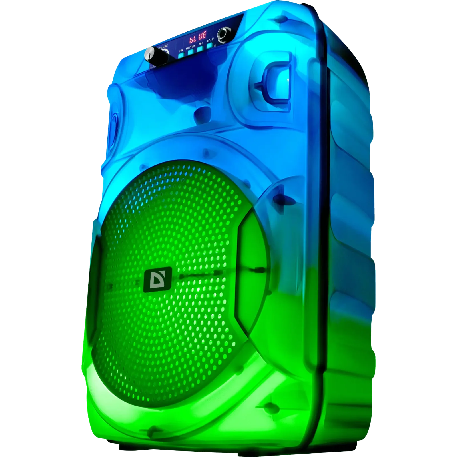 Портативна акустика DEFENDER (65412) Boomer 12 15Вт, Light/BT/FM/USB/LED/AUX UA