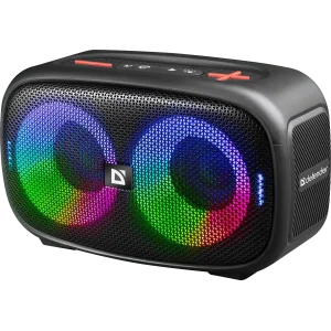 Портативна акустика DEFENDER (65305) Q5 20 W, Light/BT/FM/USB/TF/IPX5 Black UA