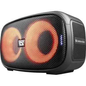 Портативна акустика DEFENDER (65305) Q5 20 W, Light/BT/FM/USB/TF/IPX5 Black UA