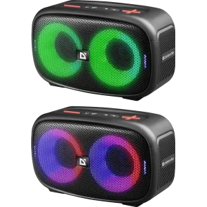 Портативна акустика DEFENDER (65305) Q5 20 W, Light/BT/FM/USB/TF/IPX5 Black UA