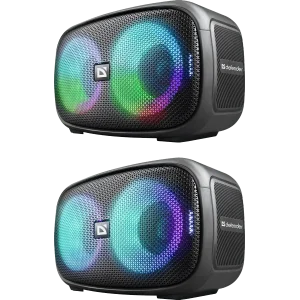 Портативна акустика DEFENDER (65305) Q5 20 W, Light/BT/FM/USB/TF/IPX5 Black UA