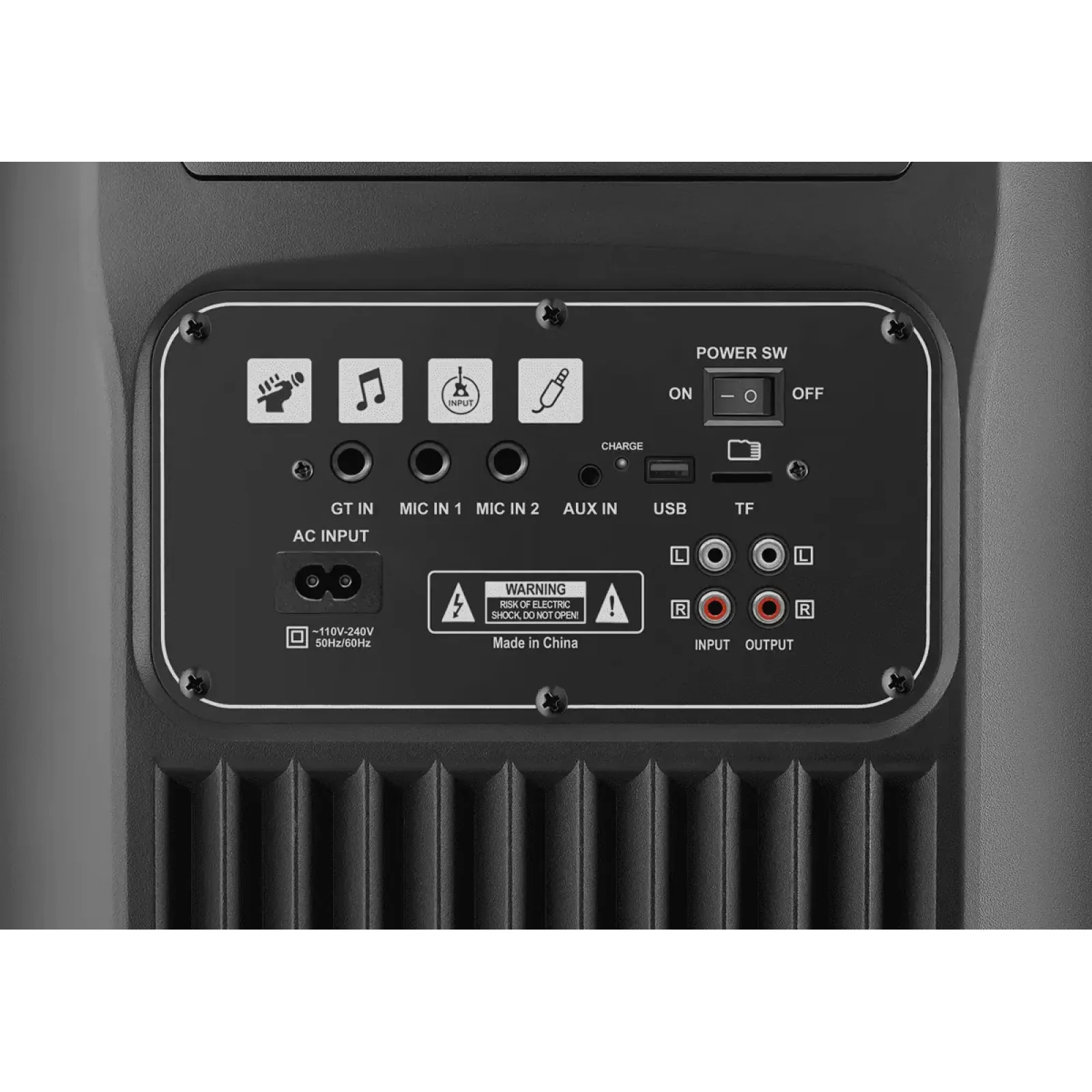 Портативна акустика DEFENDER (65201) Boomer 200 200Вт, BT/FM/TF/USB/MIC/AUX/GT Black UA