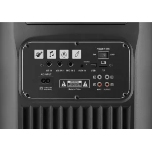 Портативна акустика DEFENDER (65201) Boomer 200 200Вт, BT/FM/TF/USB/MIC/AUX/GT Black UA