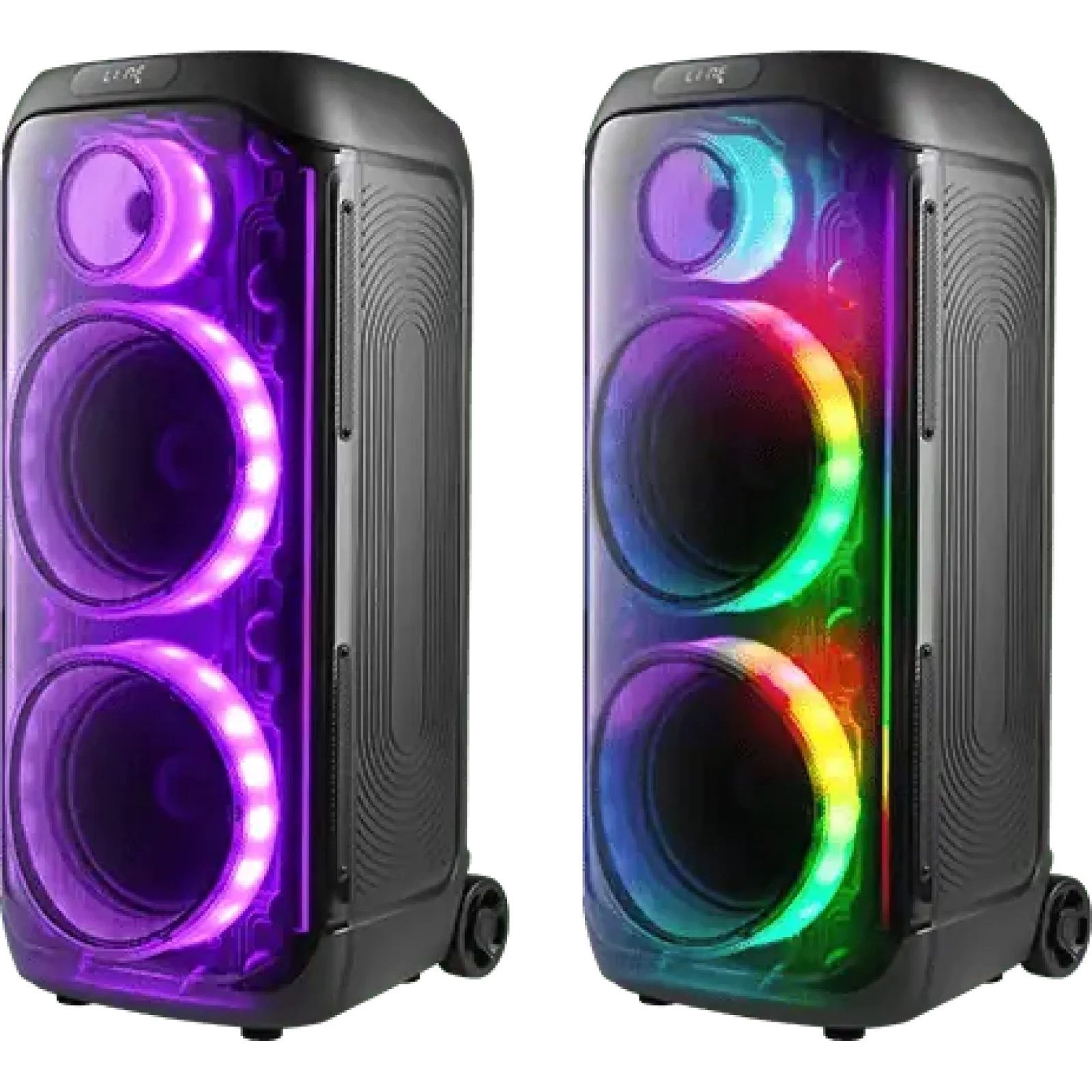 Портативна акустика DEFENDER (65133) Boomer 130 120Вт, BT/FM/TF/USB/MIC/Light Black UA