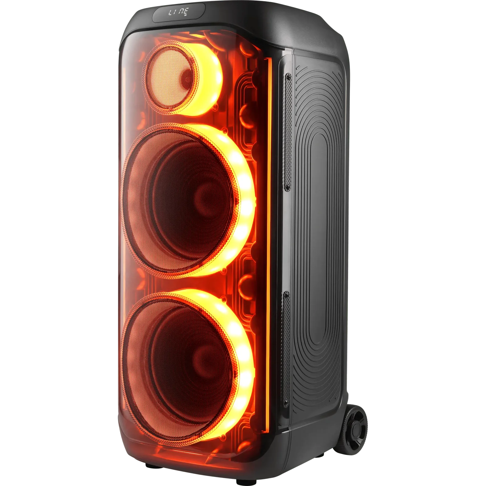 Портативна акустика DEFENDER (65133) Boomer 130 120Вт, BT/FM/TF/USB/MIC/Light Black UA