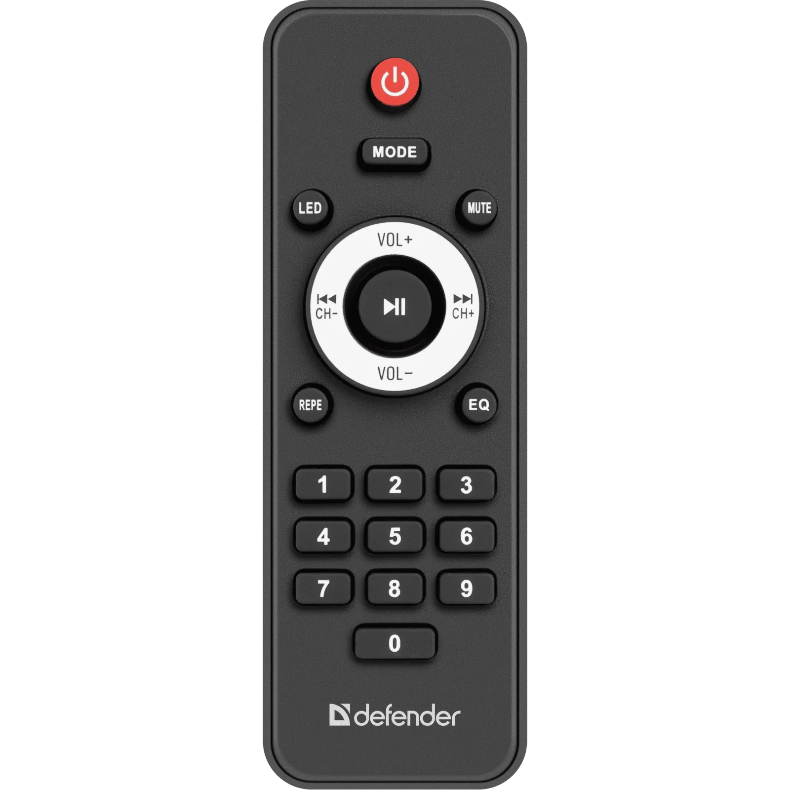 Портативна акустика DEFENDER (65133) Boomer 130 120Вт, BT/FM/TF/USB/MIC/Light Black UA