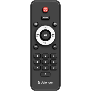Портативна акустика DEFENDER (65133) Boomer 130 120Вт, BT/FM/TF/USB/MIC/Light Black UA