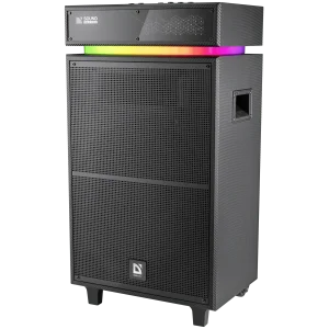 Портативна акустика DEFENDER (65093) Sound Factory 140Вт, BT/USB/TF/FM/15"/wooden Black UA