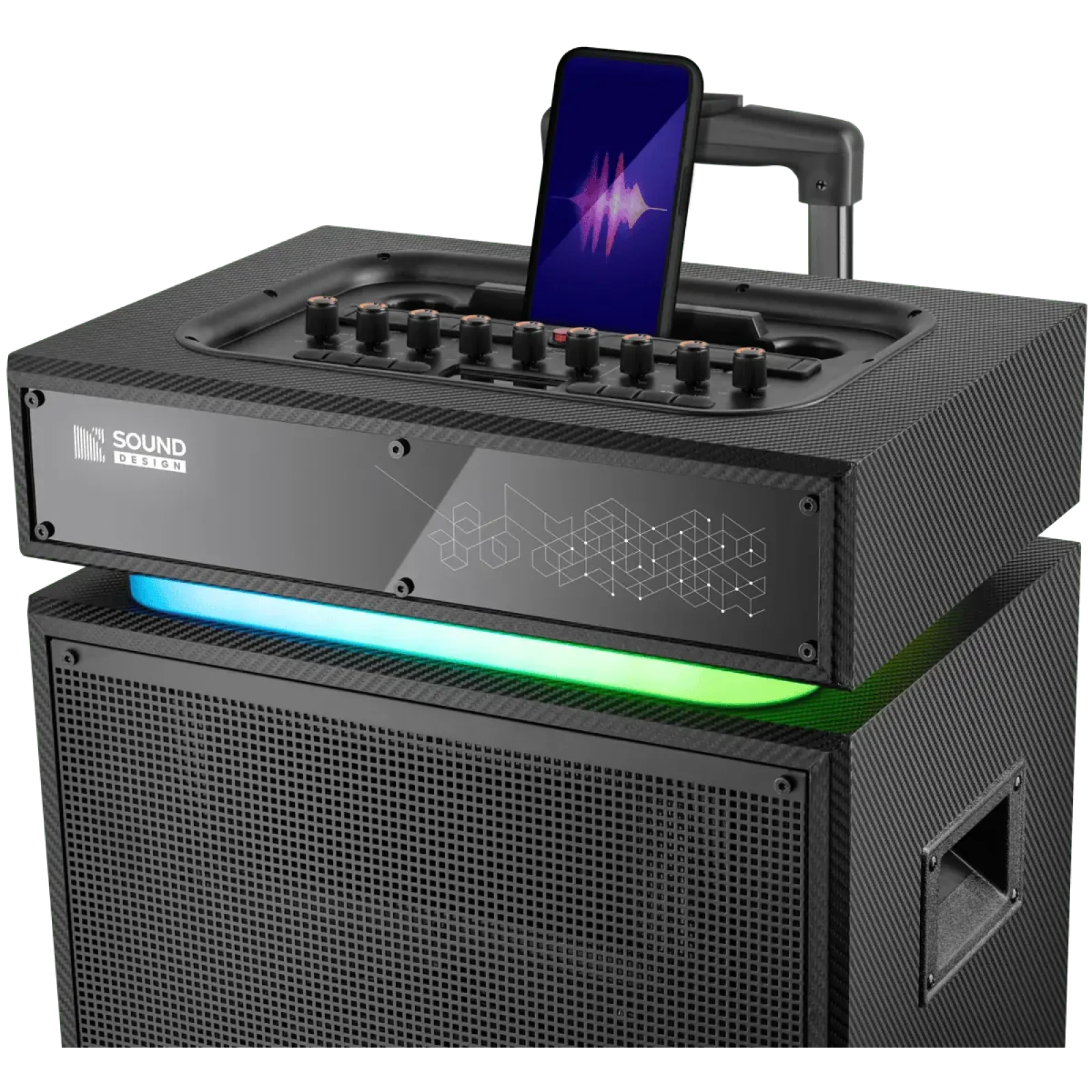 Портативна акустика DEFENDER (65093) Sound Factory 140Вт, BT/USB/TF/FM/15
