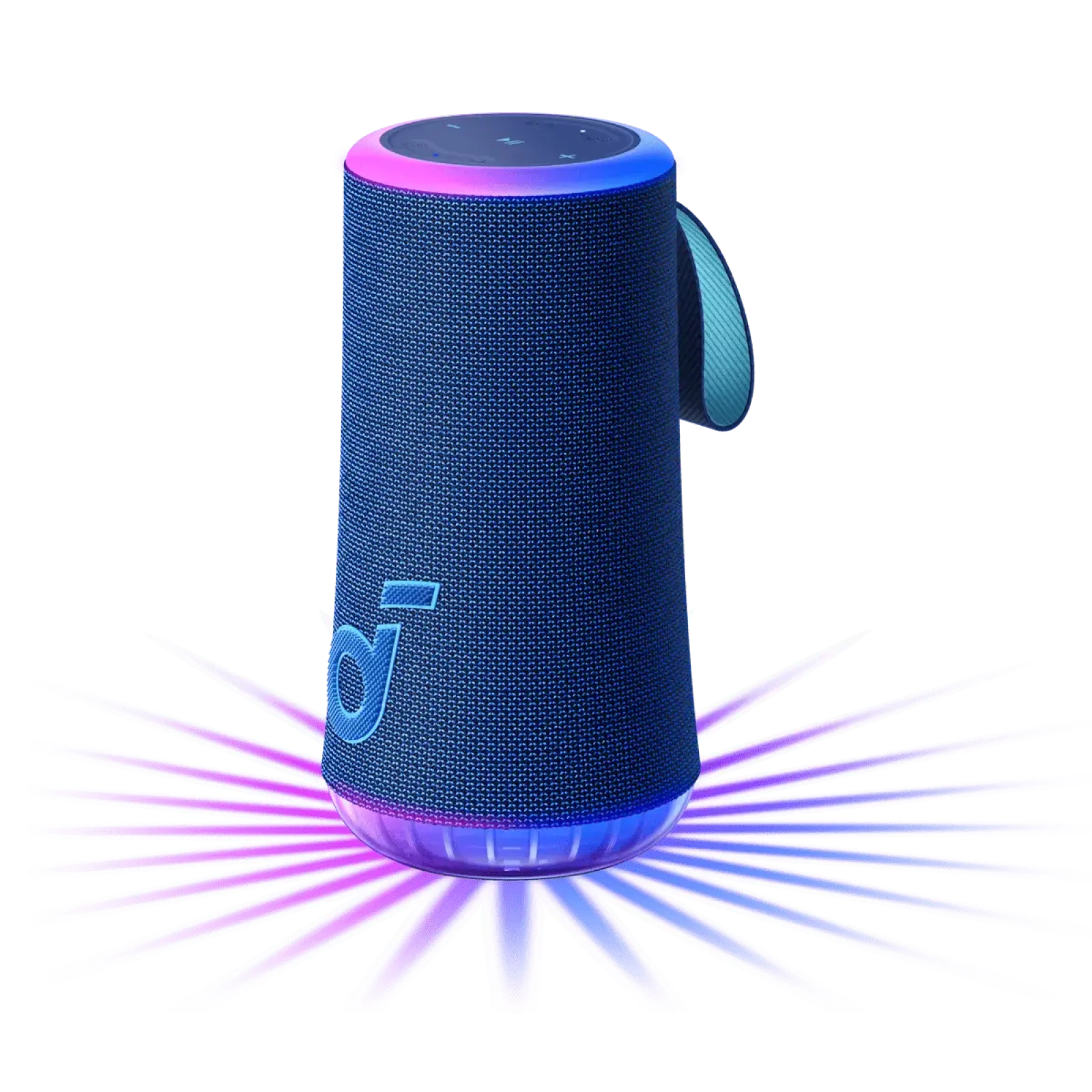 Портативна акустика Anker SoundCore Glow Blue (A3166G31) UA