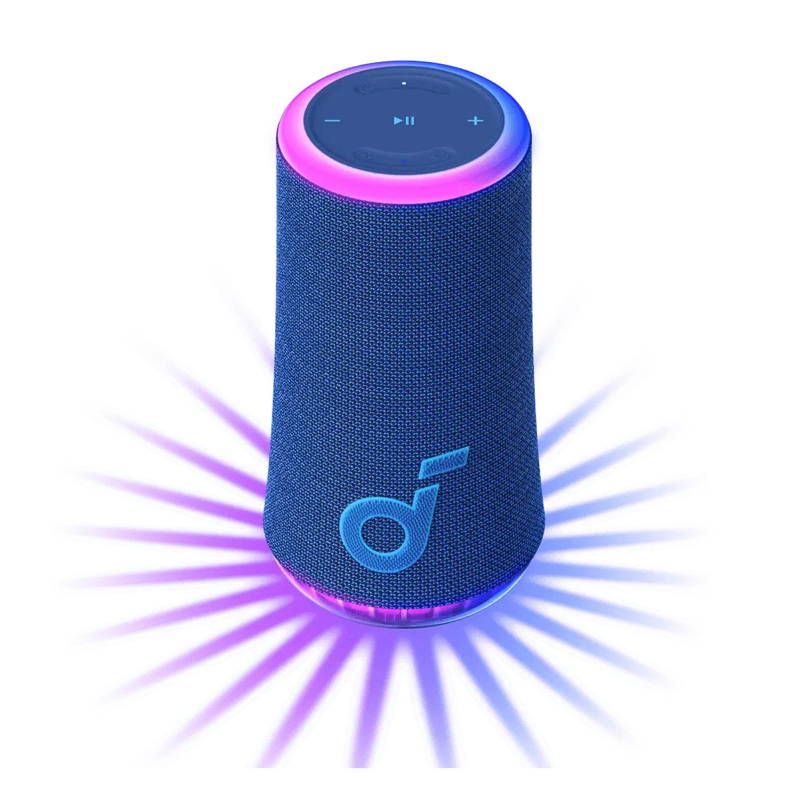 Портативна акустика Anker SoundCore Glow Blue (A3166G31) UA