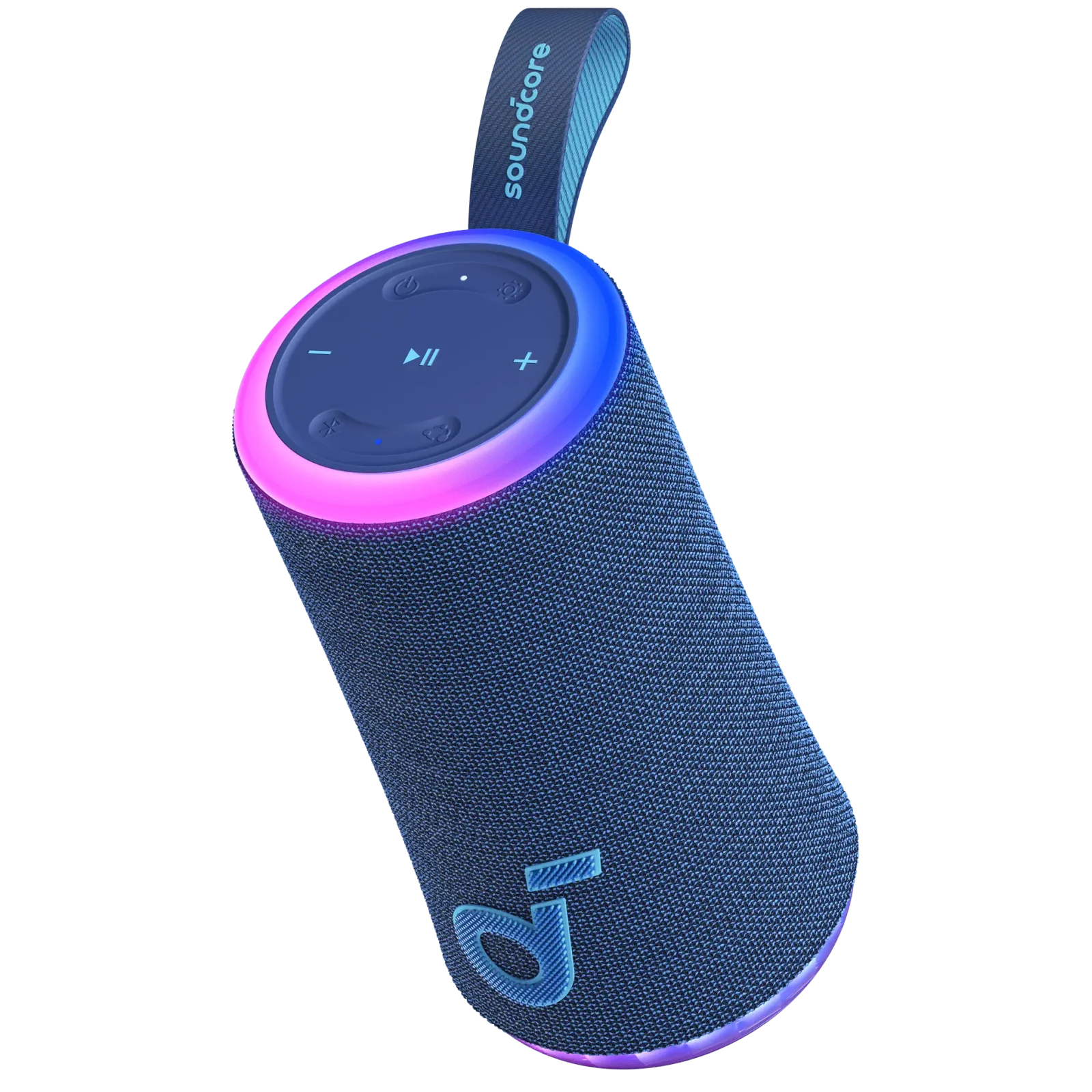 Портативна акустика Anker SoundCore Glow Blue (A3166G31) UA