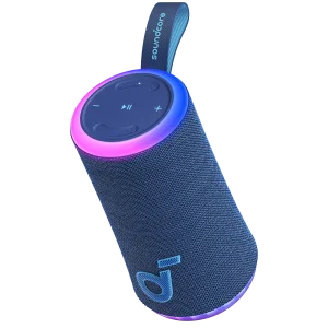 Портативна акустика Anker SoundCore Glow Blue (A3166G31) UA