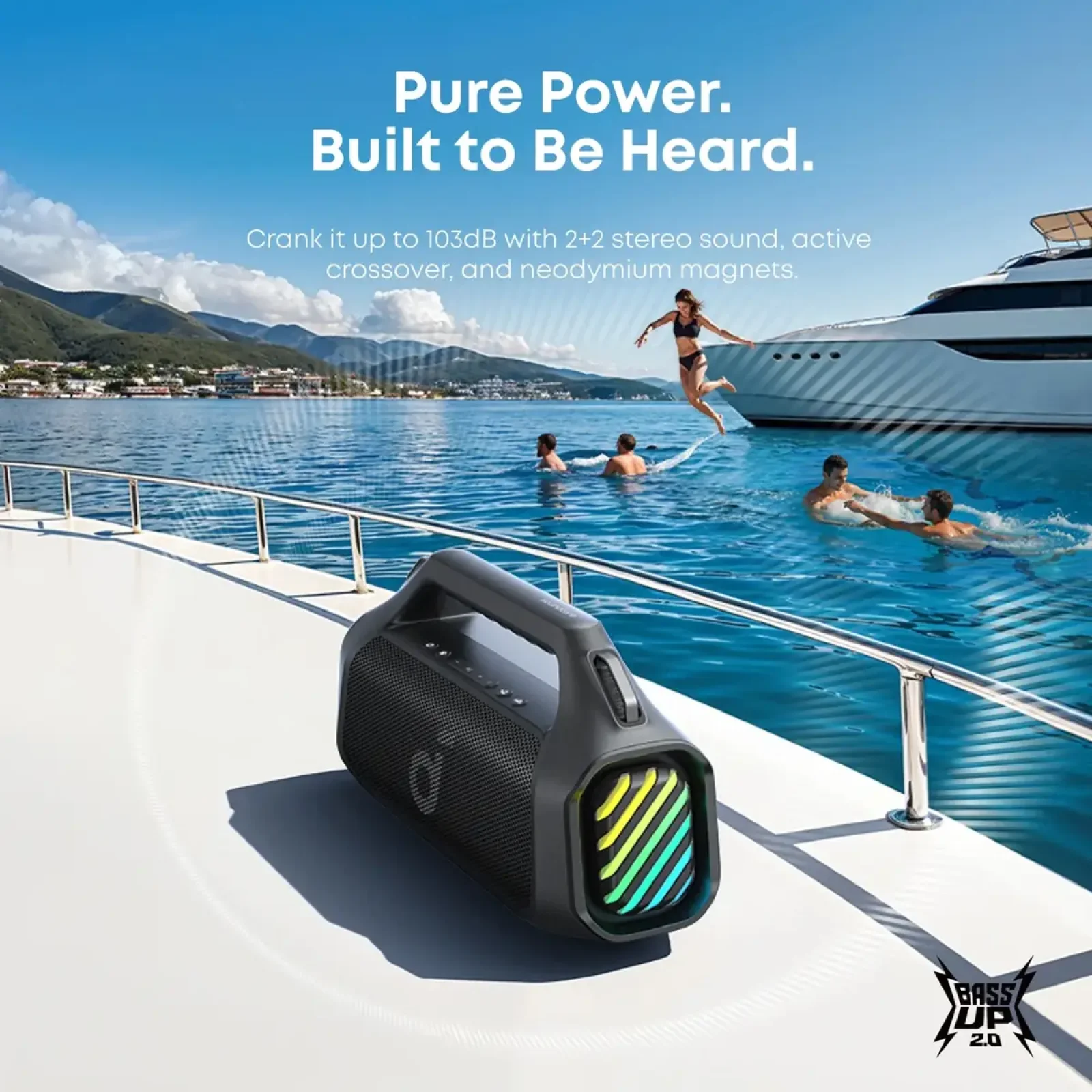 Портативна акустика ANKER SoundCore Boom 2 Pro Black UA