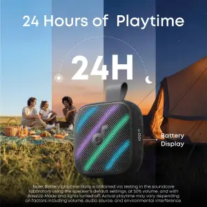 Портативна колонка Anker SoundCore Boom Go 3i Black (D5103010) UA