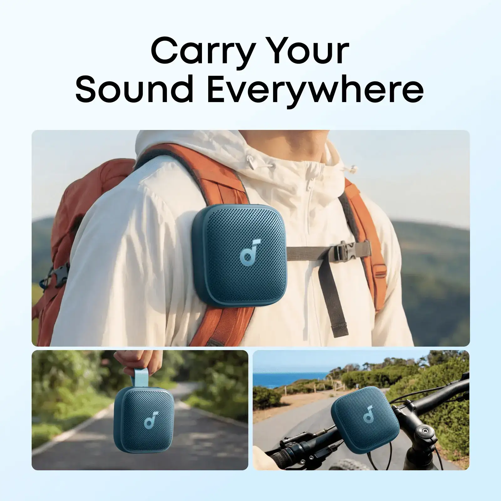 Портативна колонка Anker SoundCore Boom Go 3i Blue (D5103030) UA