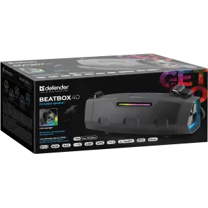 Портативна акустика Defender Beatbox 40 Black (65640) UA