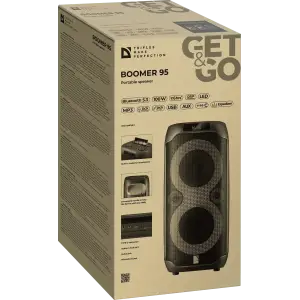 Портативна акустика Defender Boomer 95 100Вт Black (65195) UA
