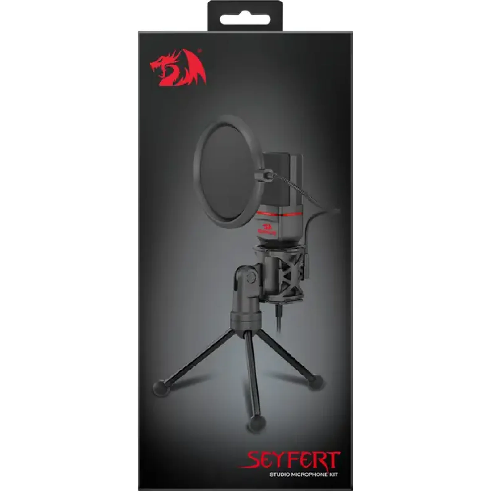 Игровой стрим микрофон Redragon Seyfert GM100 3.5 мм mini-jack (77638) UA