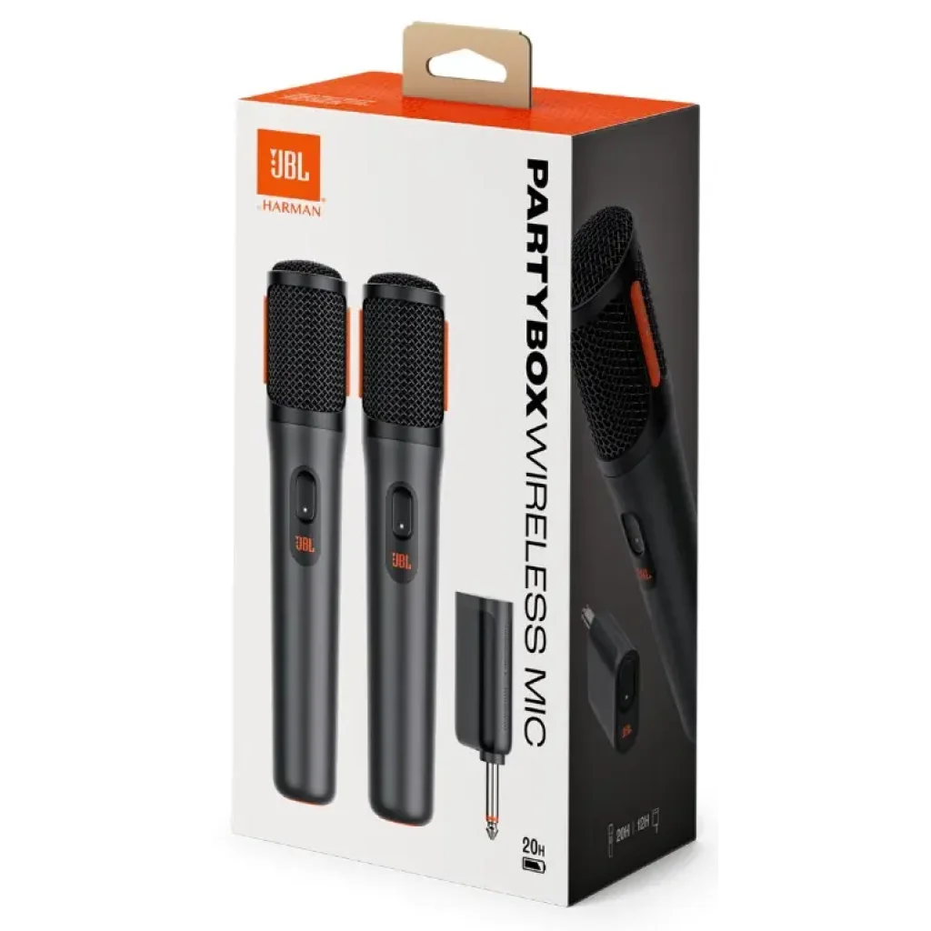 Мікрофон JBL PartyBox Wireless Microphone Set (JBLPBWIRELESSMIC) UA