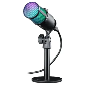 Микрофон Defender Glow GMC 400 USB, RGB (64640) UA