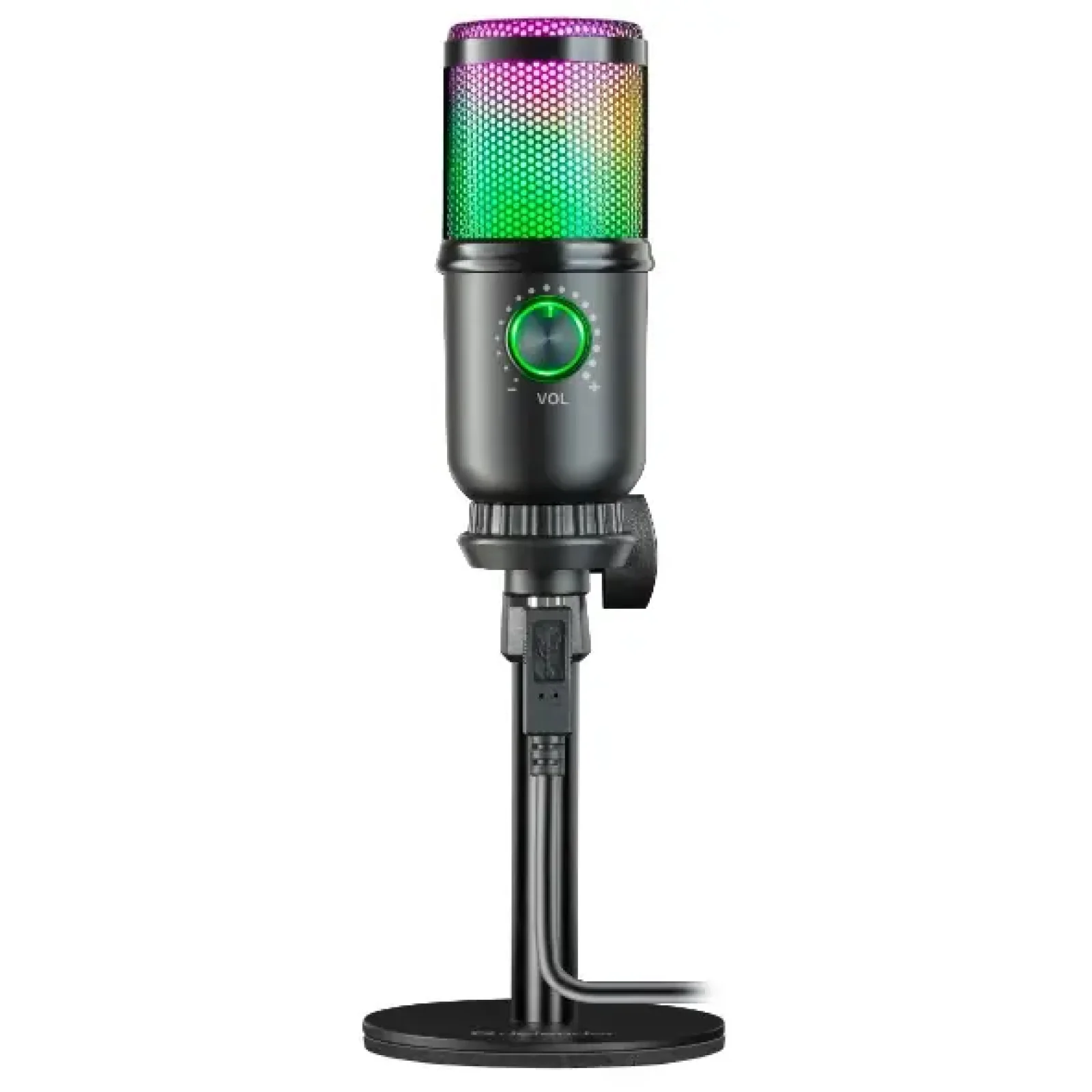 Микрофон Defender Glow GMC 400 USB, RGB (64640) UA