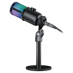 Микрофон Defender Glow GMC 400 USB, RGB (64640) UA