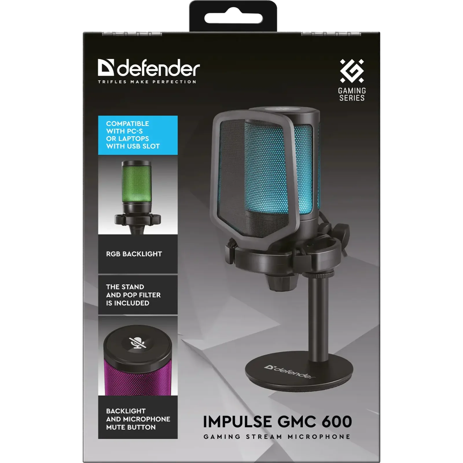 Микрофон Defender Impulse GMC 600 (64660) UA