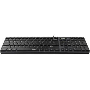 Клавиатура GENIUS SlimStar 126 USB Black UKR UA