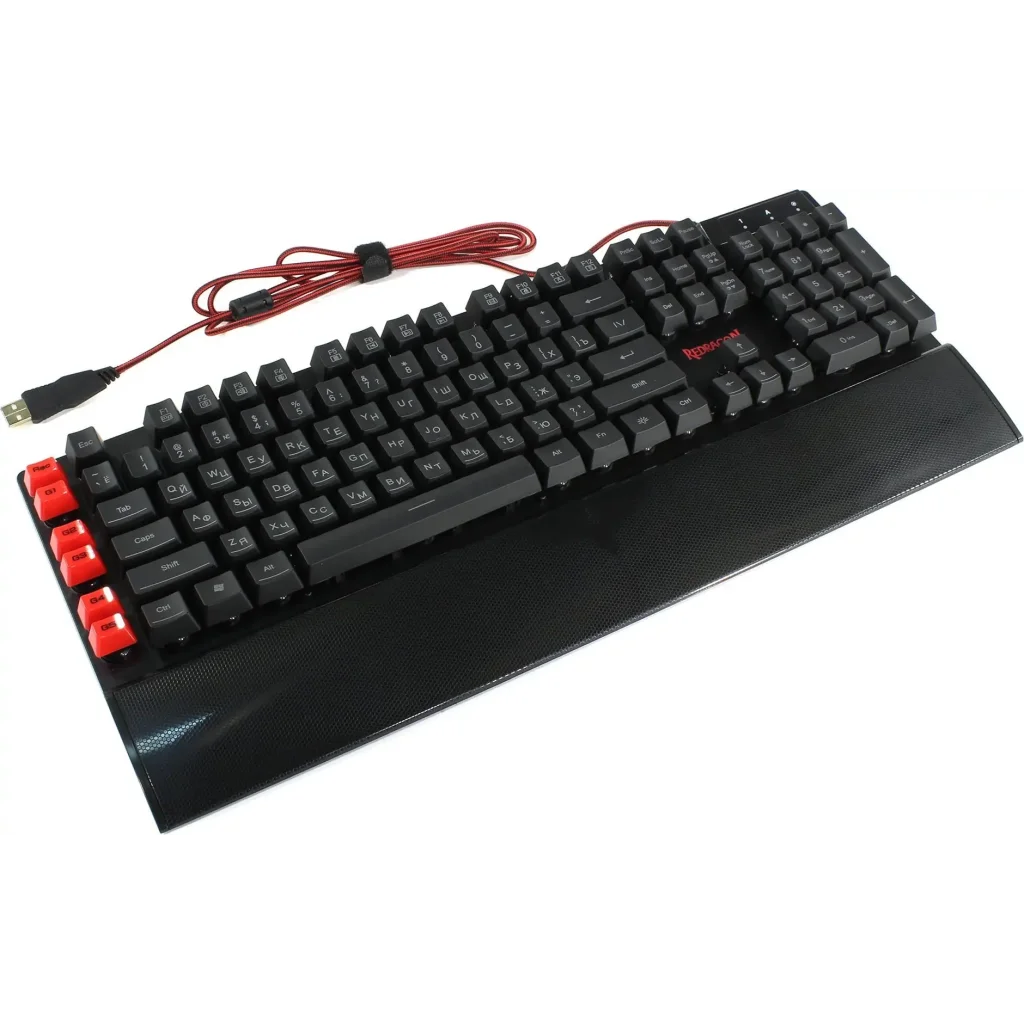 Клавиатура REDRAGON Yaksa K505 UKR, AntiGhost USB (70392) UA