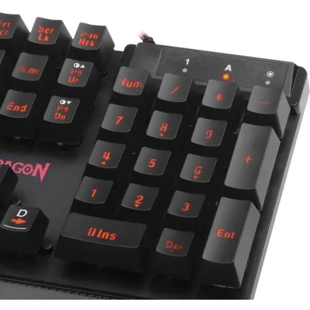Клавиатура REDRAGON Yaksa K505 UKR, AntiGhost USB (70392) UA