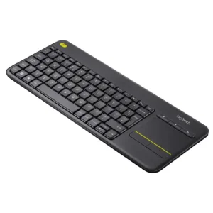 Клавіатура LOGITECH Wireless Touch K400 Plus, US, Black (920-007145) UA