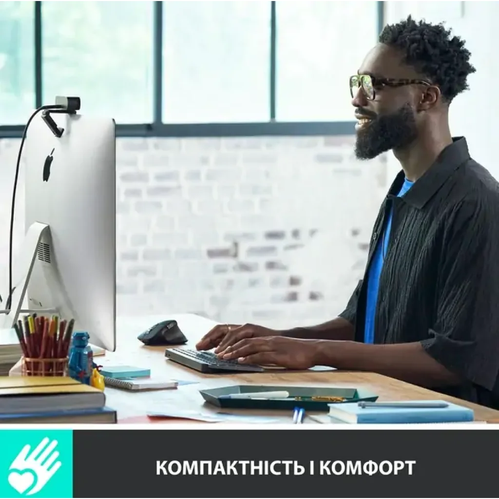 Клавіатура LOGITECH MX Keys Mini Minimalist Wireless, US, Graphite (920-010498) UA