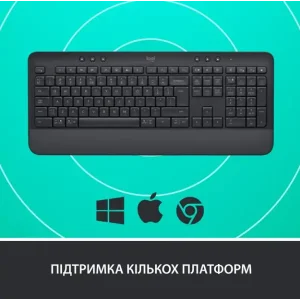 Клавиатура LOGITECH Signature K650, Graphite, UA (920-010945) UA