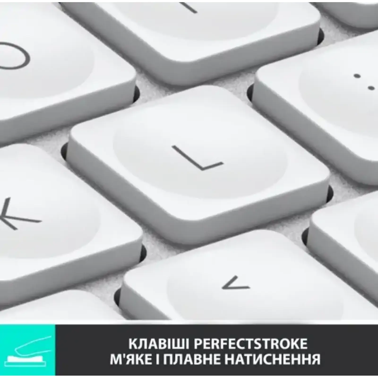 Клавіатура LOGITECH MX Keys Mini For Business-PALE GREY-US (920-010609) UA