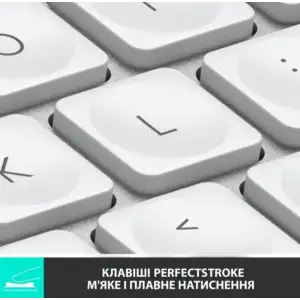 Клавіатура LOGITECH MX Keys Mini For Business-PALE GREY-US (920-010609) UA