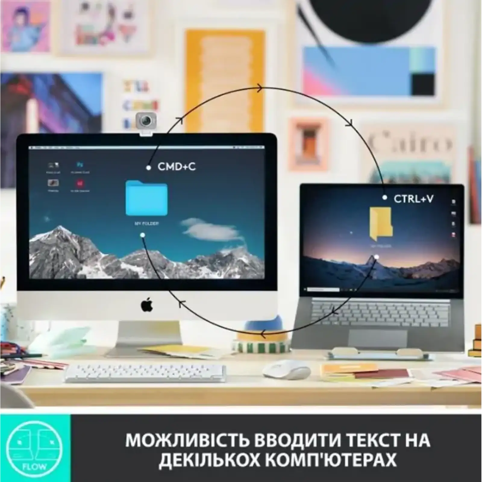 Клавіатура LOGITECH MX Keys Mini For Business-PALE GREY-US (920-010609) UA